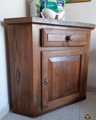 cantonale in noce massiccio 