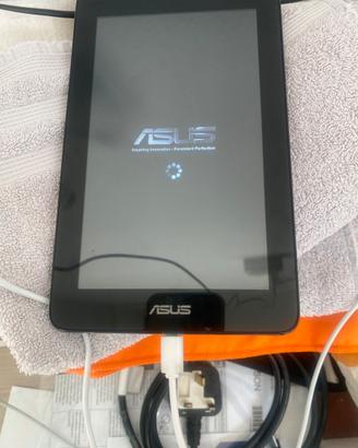 Tablet asus rimane sul logo