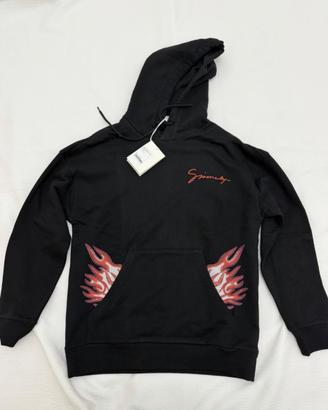 Felpa maiale givenchy uomo XS nero cappuccio