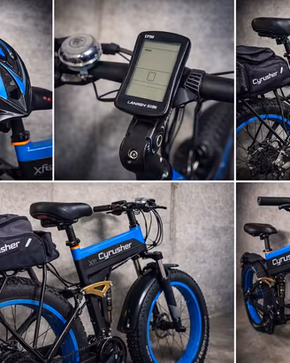 Curusher xf690 Mountain E-bike pieghevole MTB