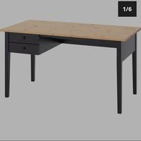  Libreria Hemnes e scrivania Arkelstorp