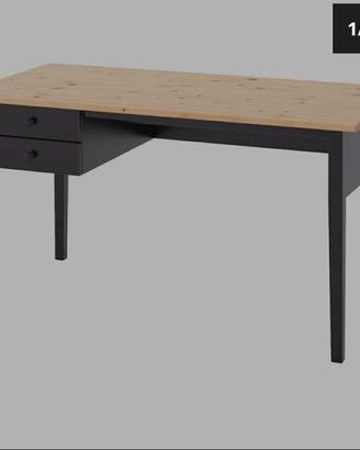  Libreria Hemnes e scrivania Arkelstorp