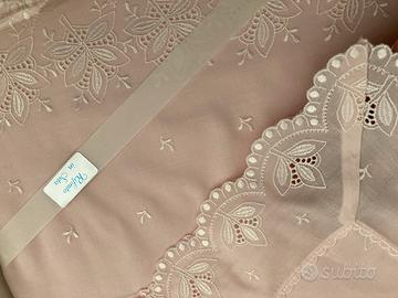 Lenzuola matrimoniali Sangallo svizzero