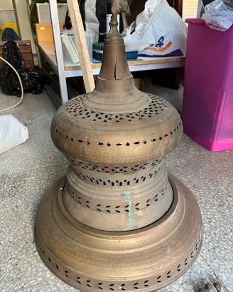 Campana in ottone piu bollitori in rame