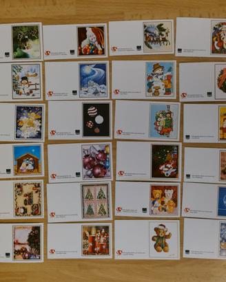 Biglietti segnapacchi regali Natale 