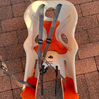 Seggiolino per bicicletta per bambini.