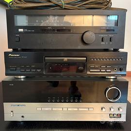 Impianto Hi-Fi (Harman Kardon + Pionner + Sansui)