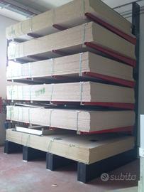 Scaffalatura Portapallet Cantilever soppalchi