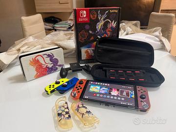 Nintendo Switch Oled - Scarlet/Violet Edition