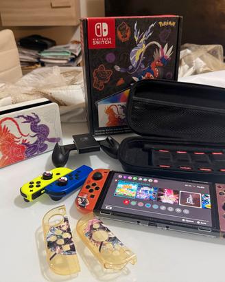 Nintendo Switch Oled - Scarlet/Violet Edition