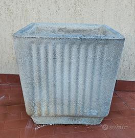 Vaso quadro vintage da giardino  44cm