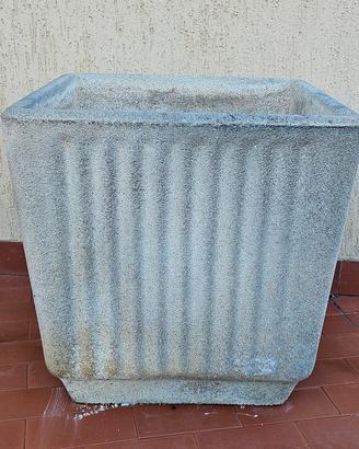 Vaso quadro vintage da giardino  44cm