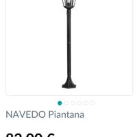 8 Lampione da giardino eglo navedo