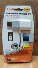 Caricabatterie per Iphone e Ipad Lightning