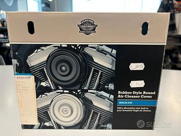 Cover Filtro aria tondo Bobber Style per H.D.