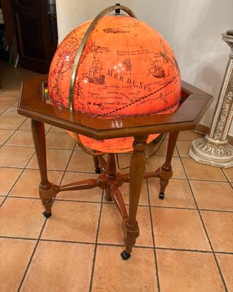 Mappamondo lampada vintage 1974
