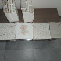 paracolpi cuscini lettino culla 