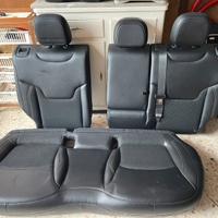 Sedili divano posteriore pelle/stoffa jeep compass
