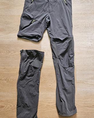 Pantaloni Trekking Quechia 2 in 1 taglia S