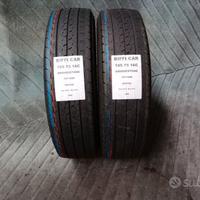 2 gomme 195 75 16c bridgestone a454