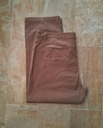 pantaloni donna nocciola