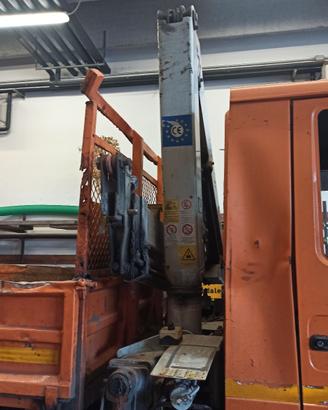 UNIMOG U 100L GRU PM3022 MACCHINA OPERATRICE