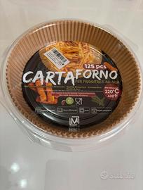 Stock carta forno per friggitrice ad aria