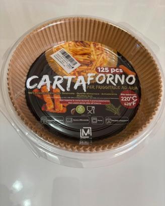 Stock carta forno per friggitrice ad aria