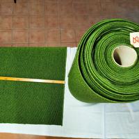 Rotolo passatoia verde in fibra polipropilenica