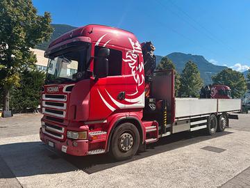 Scania R420 6X2 Euro 4 -Gru Palfinger PK29002