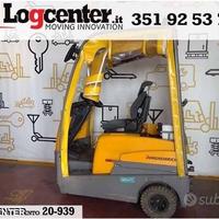 Carrello trattorino Jungheinrich modello Ezs