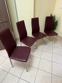 4 sedie da tavolo leggi descrizione