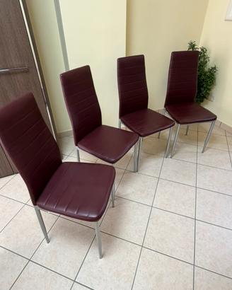 4 sedie da tavolo leggi descrizione