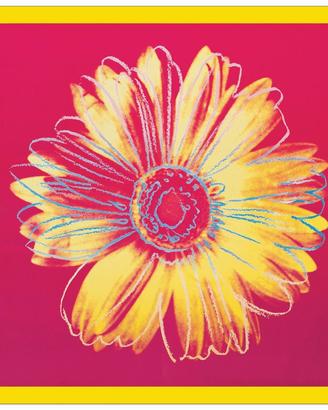 Pannello MDF (legno) Andy Warhol - Daisy, C.1982