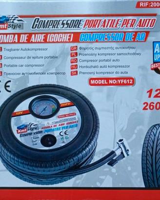 Compressore Portatile per Auto 
