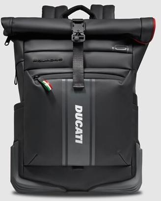 Zaino roll-top "Piquadro x Ducati" porta pc 15,6