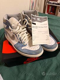Jordan 1 High Hyper Royal Smoke Grey