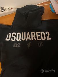 FELPA MANICHE CORTE ESTIVA  DSQUARED ORIGINALE