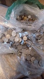 Lotto di oltre 10 Kg monete Regno,Repub.e  Mo