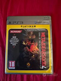 metal gear solid 4 guns of the patriots ps3