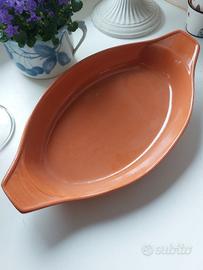 pirofila teglia da forno in terracotta 