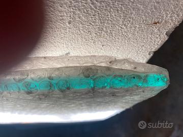 Coppia di vetri temperati trasparenti