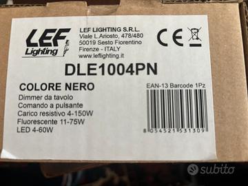 Regolatore di intensità e relative lampadine