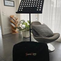 Leggio da Orchestra Forato - Altezza Regolabile