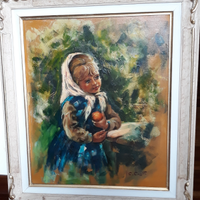 Dipinto EMILIO CROTTI con cornice