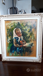 Dipinto EMILIO CROTTI con cornice