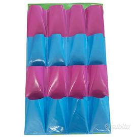 Scarpiera 16 tasche dim. 110x68 cm in pvc