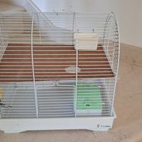 gabbia per criceti con accessori