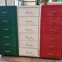 3 Cassettiere IKEA Helmer "Bandiera Italiana" €100