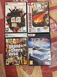 Giochi pc GTA  CLUB DRIVER TDU